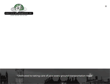 Tablet Screenshot of jandbtran.com